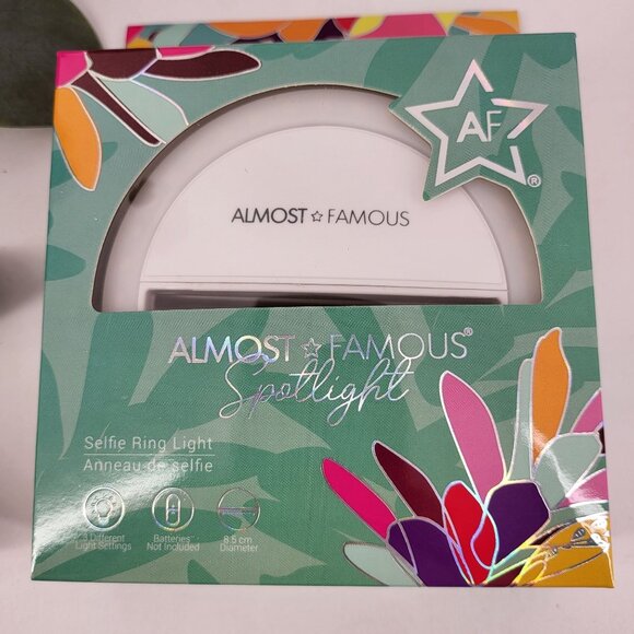 Professional Boar Salon Bristle Paddle Brush & AF Selfie Ring Light NEW - Picture 5 of 9